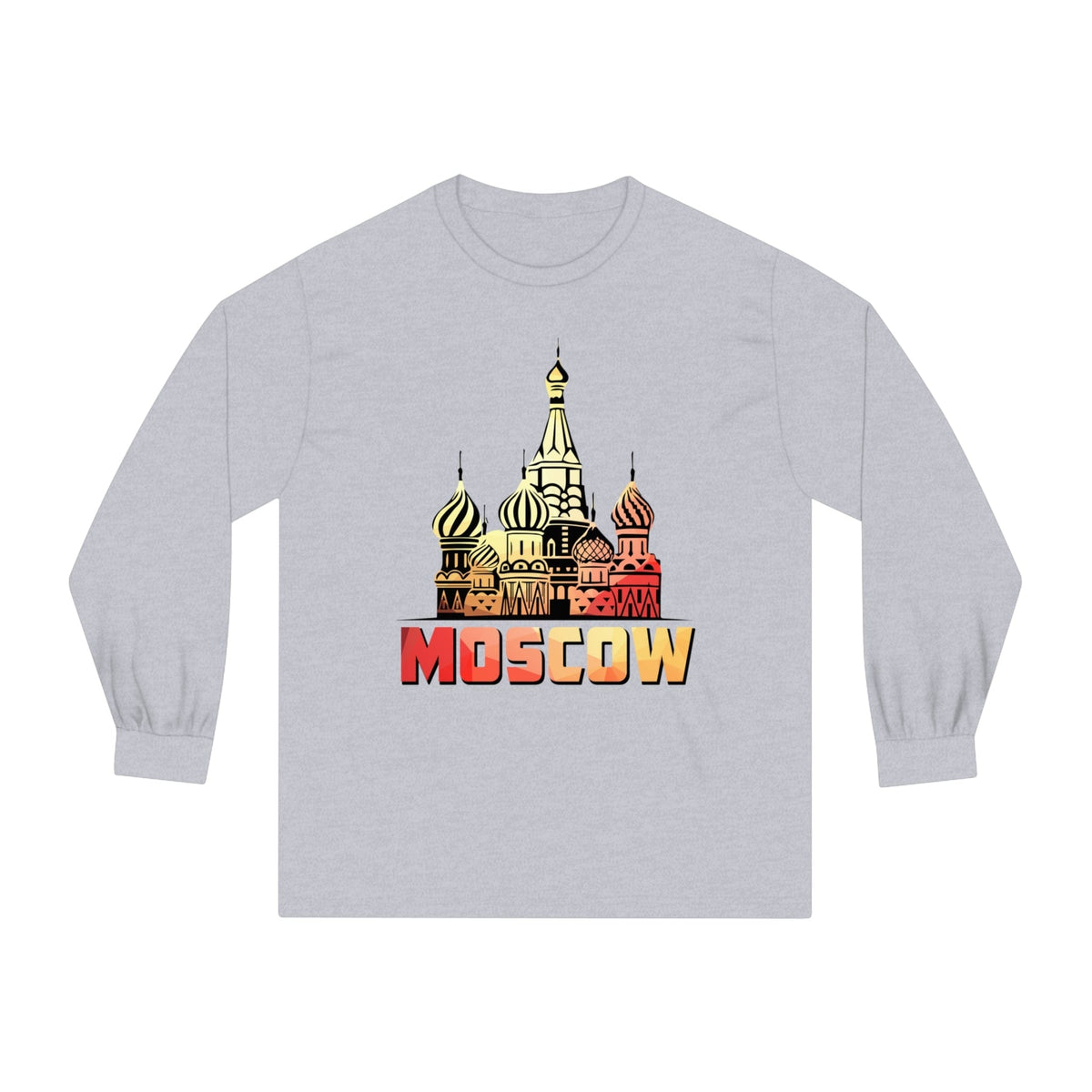 MOSCOW – Trendy Design, Premium Long Sleeve Tee