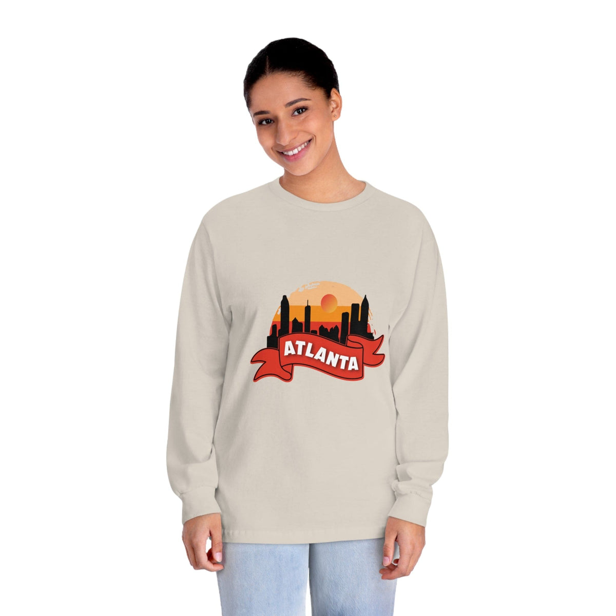 ATLANTA – Trendy Design, Premium Long Sleeve Tee
