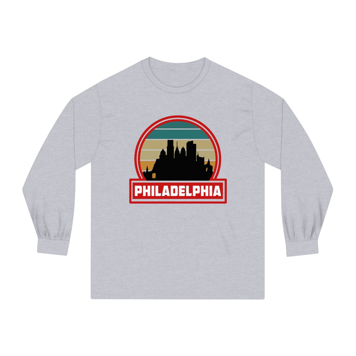 PHILADELPHIA – Trendy Design, Premium Long Sleeve Tee