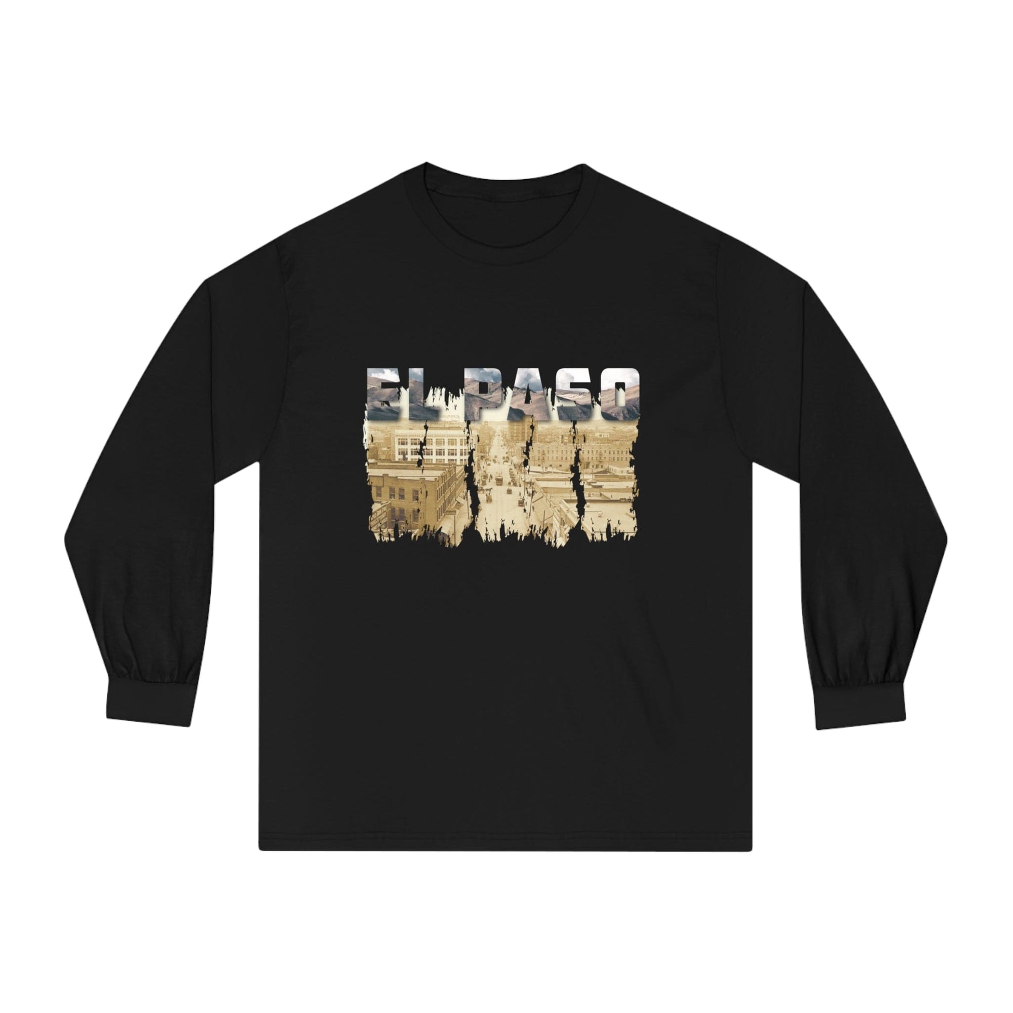 EL PASO – Trendy Design, Premium Long Sleeve Tee