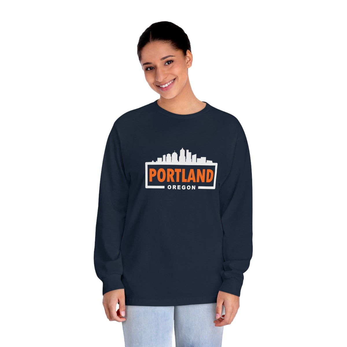 PORTLAND – Trendy Design, Premium Long Sleeve Tee