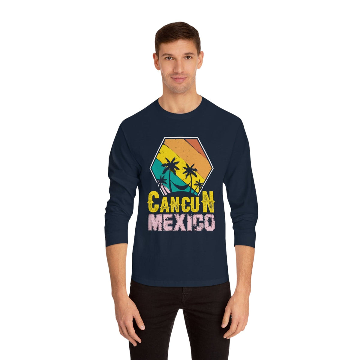 CANCUN – Trendy Design, Premium Long Sleeve Tee