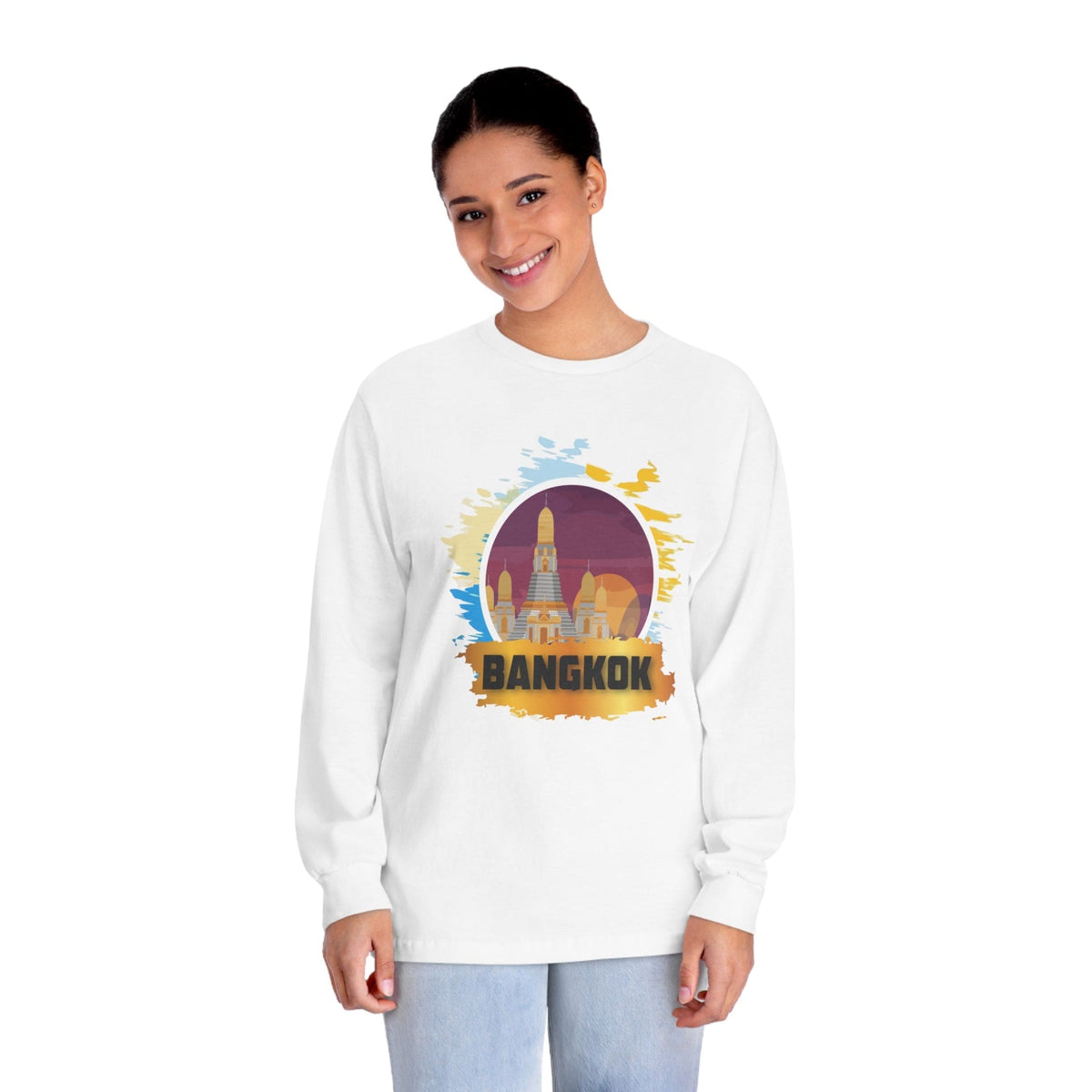 BANGKOK – Trendy Design, Premium Long Sleeve Tee
