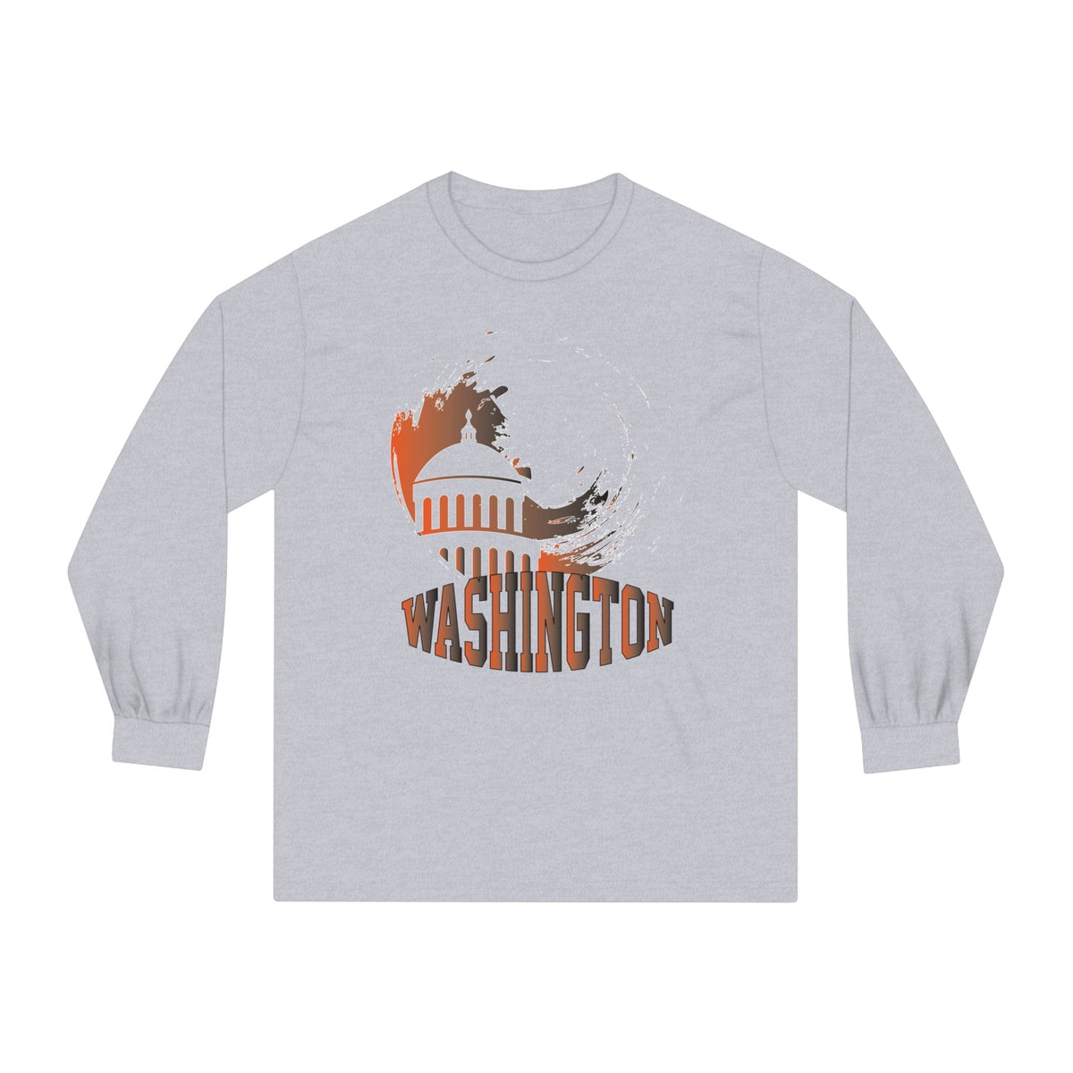 WASHINGTON – Trendy Design, Premium Long Sleeve Tee