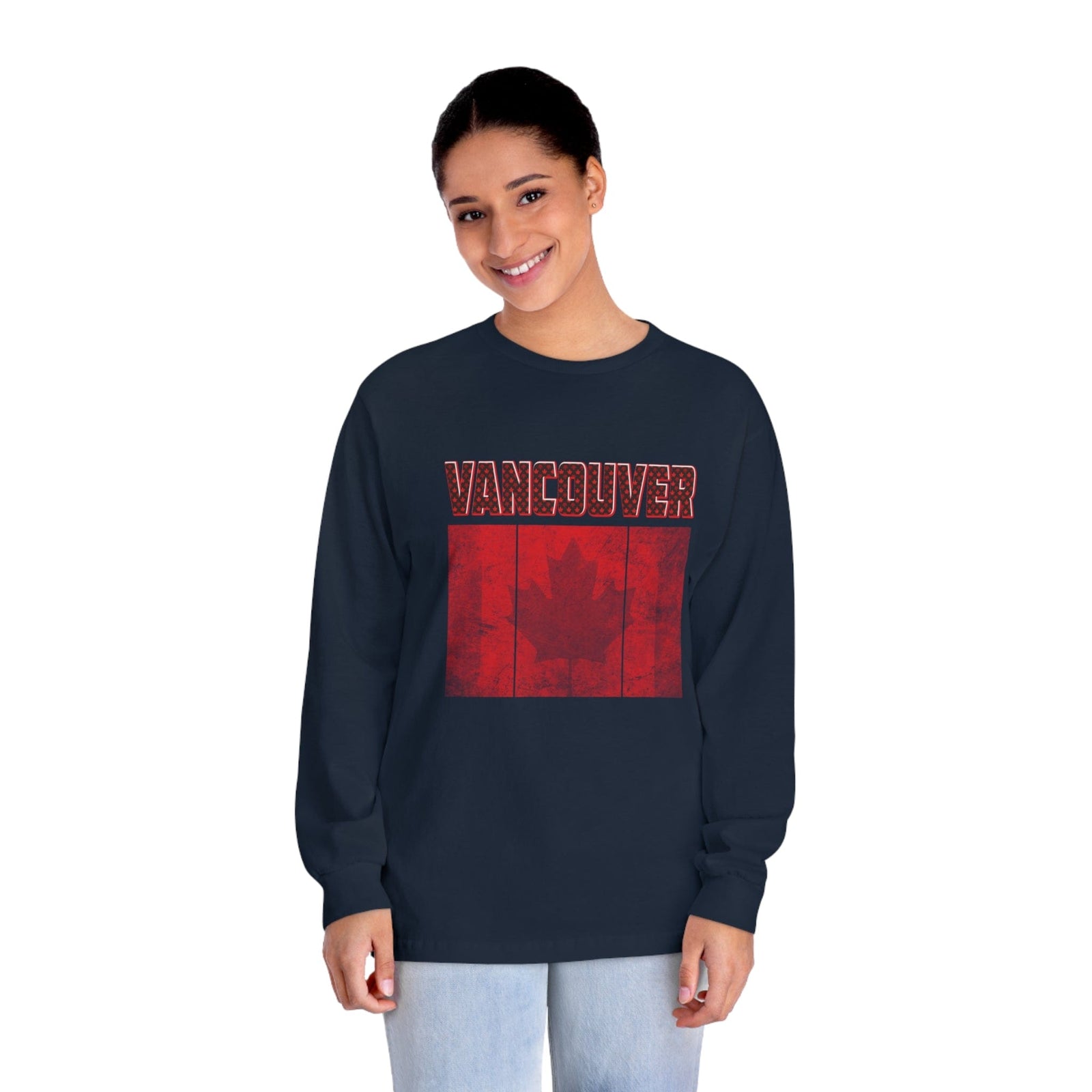 VANCOUVER – Trendy Design, Premium Long Sleeve Tee