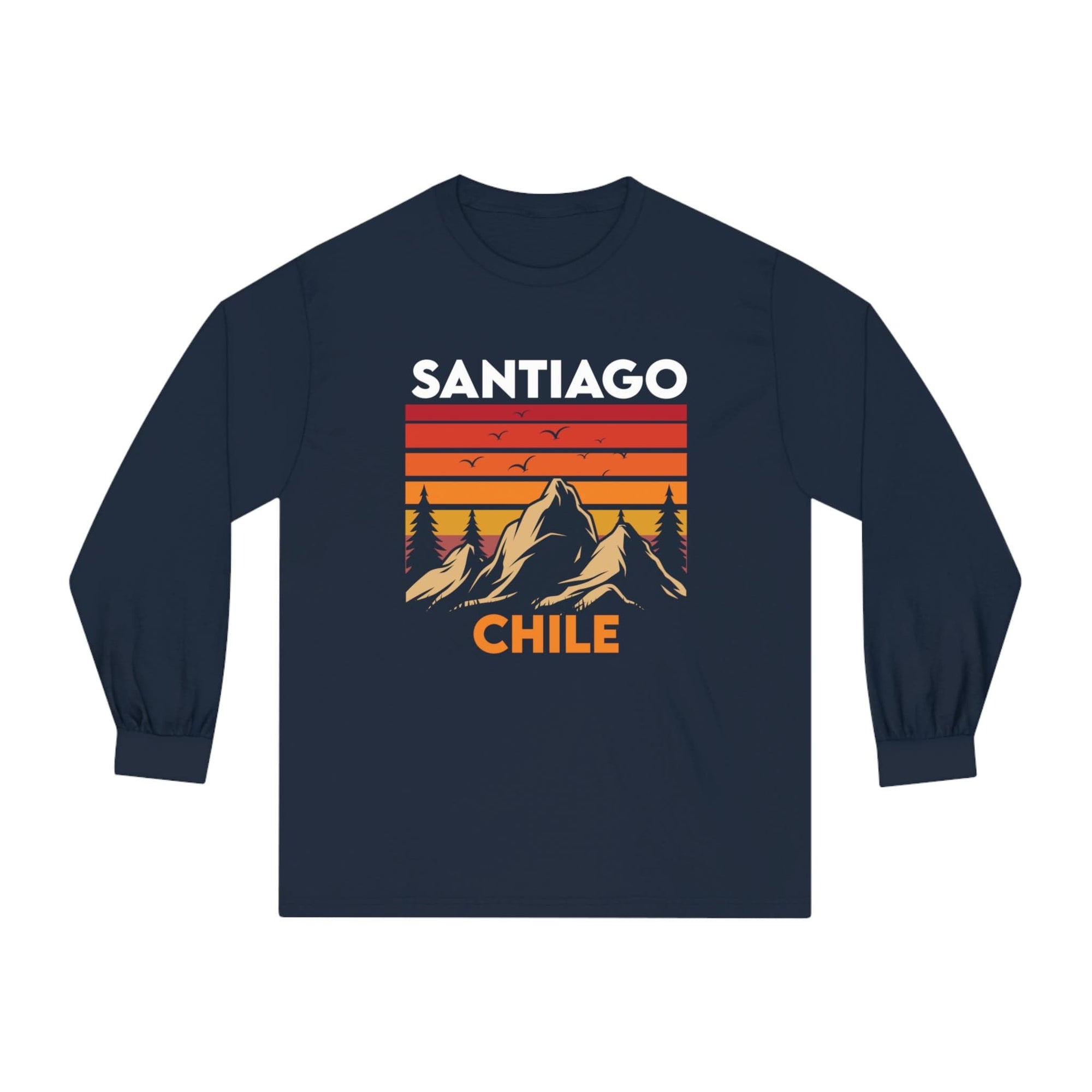 SANTIAGO – Trendy Design, Premium Long Sleeve Tee