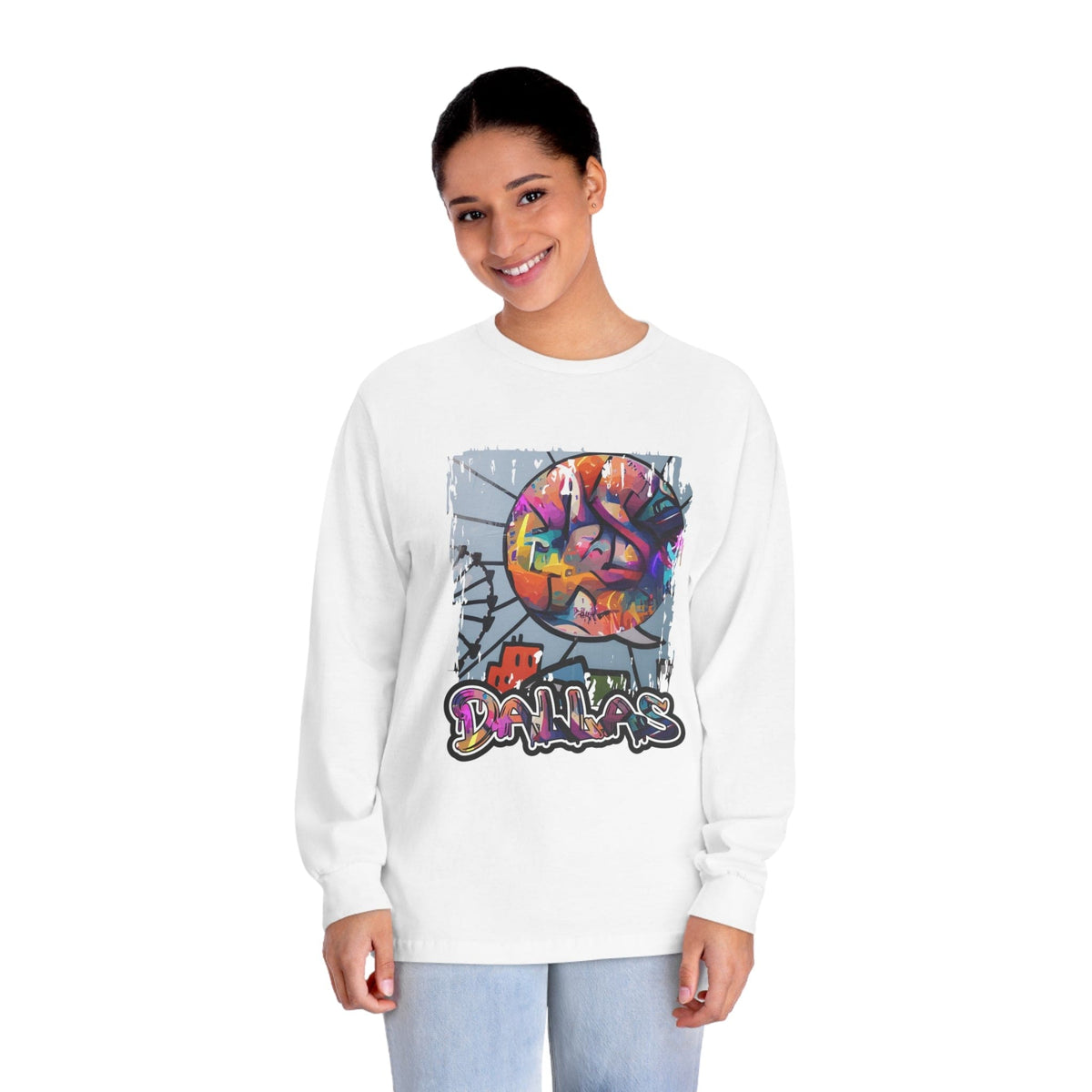 DALLAS – Trendy Design, Premium Long Sleeve Tee
