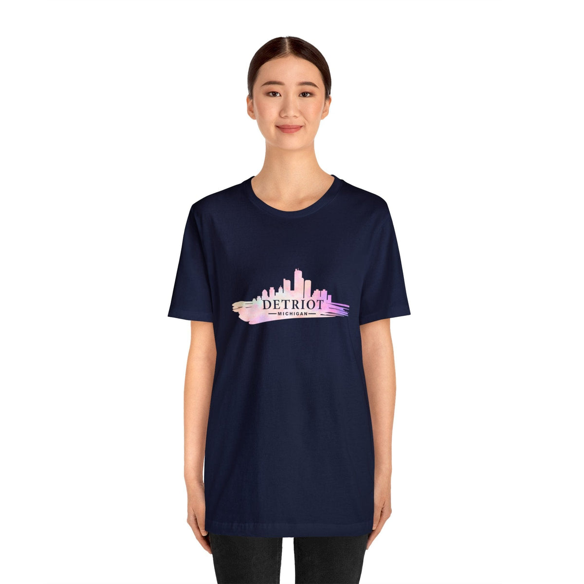 Detroit Skyline - Short Sleeve Tee