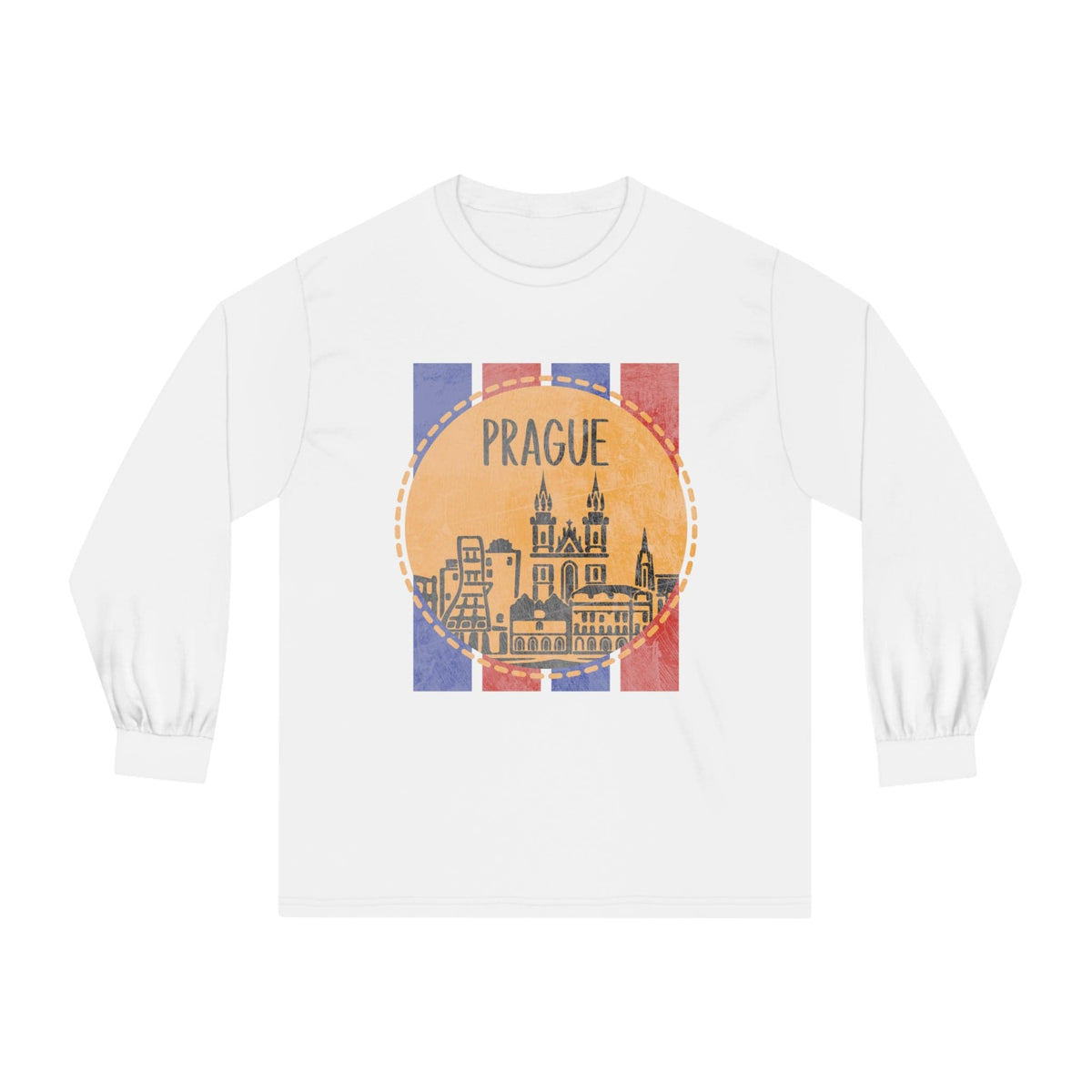 PRAGUE – Trendy Design, Premium Long Sleeve Tee