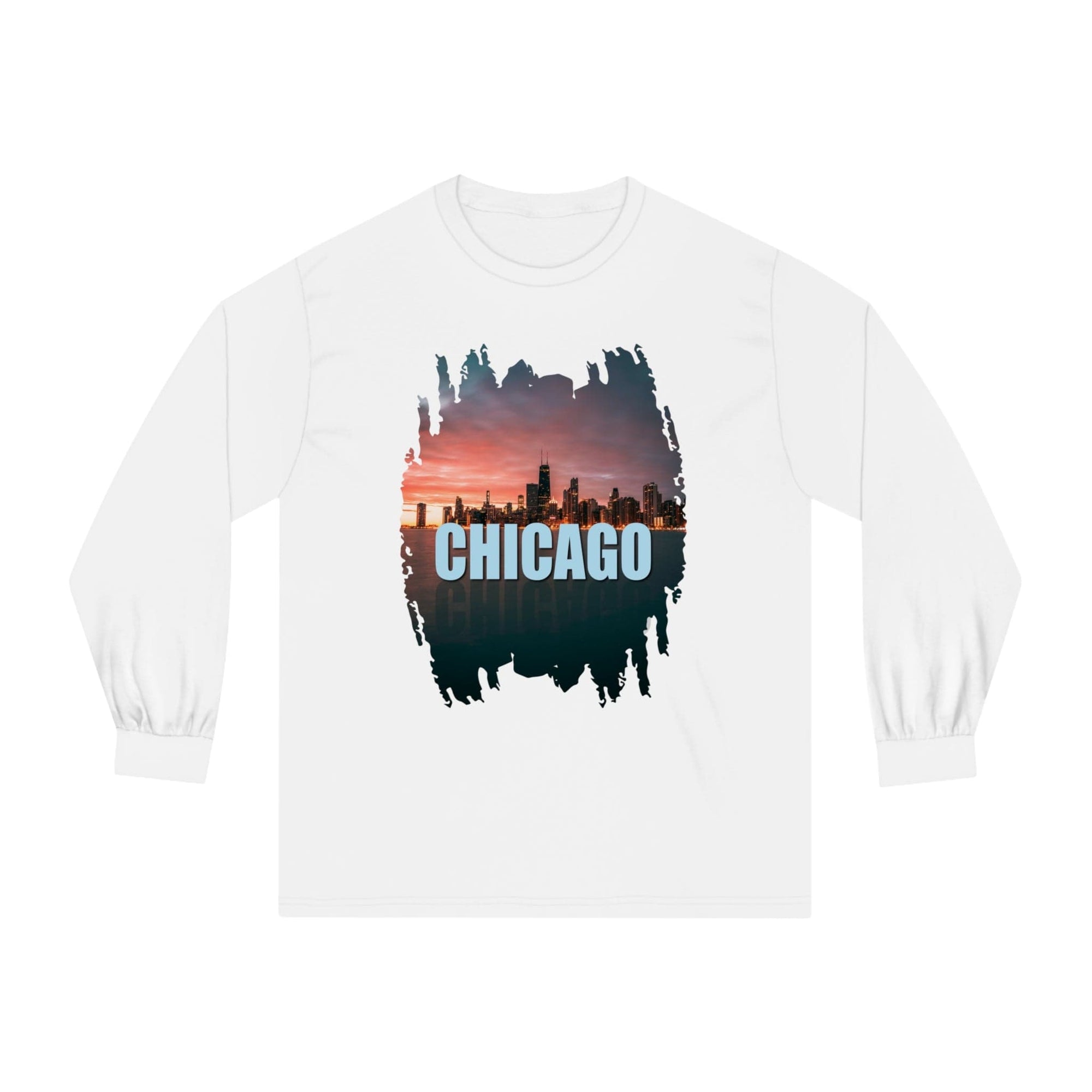 CHICAGO – Trendy Design, Premium Long Sleeve Tee