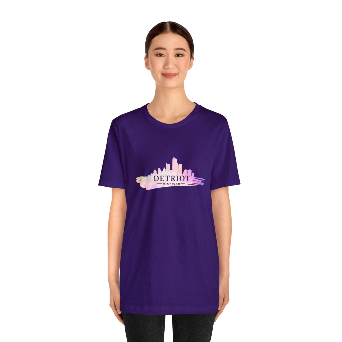 Detroit Skyline - Short Sleeve Tee
