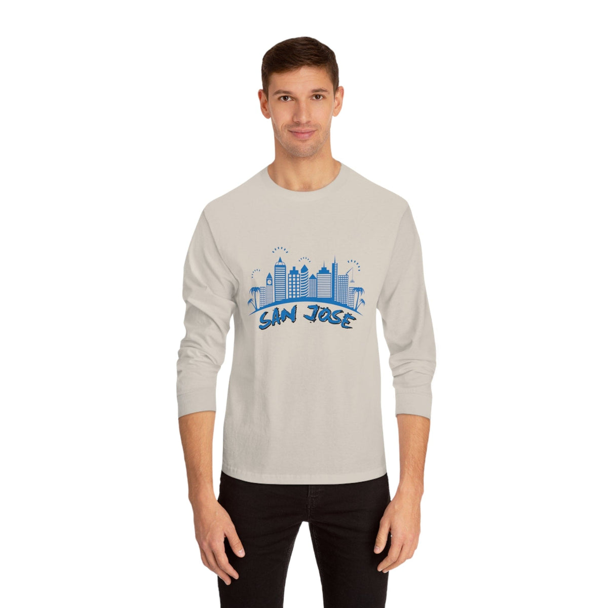 SAN JOSE – Trendy Design, Premium Long Sleeve Tee