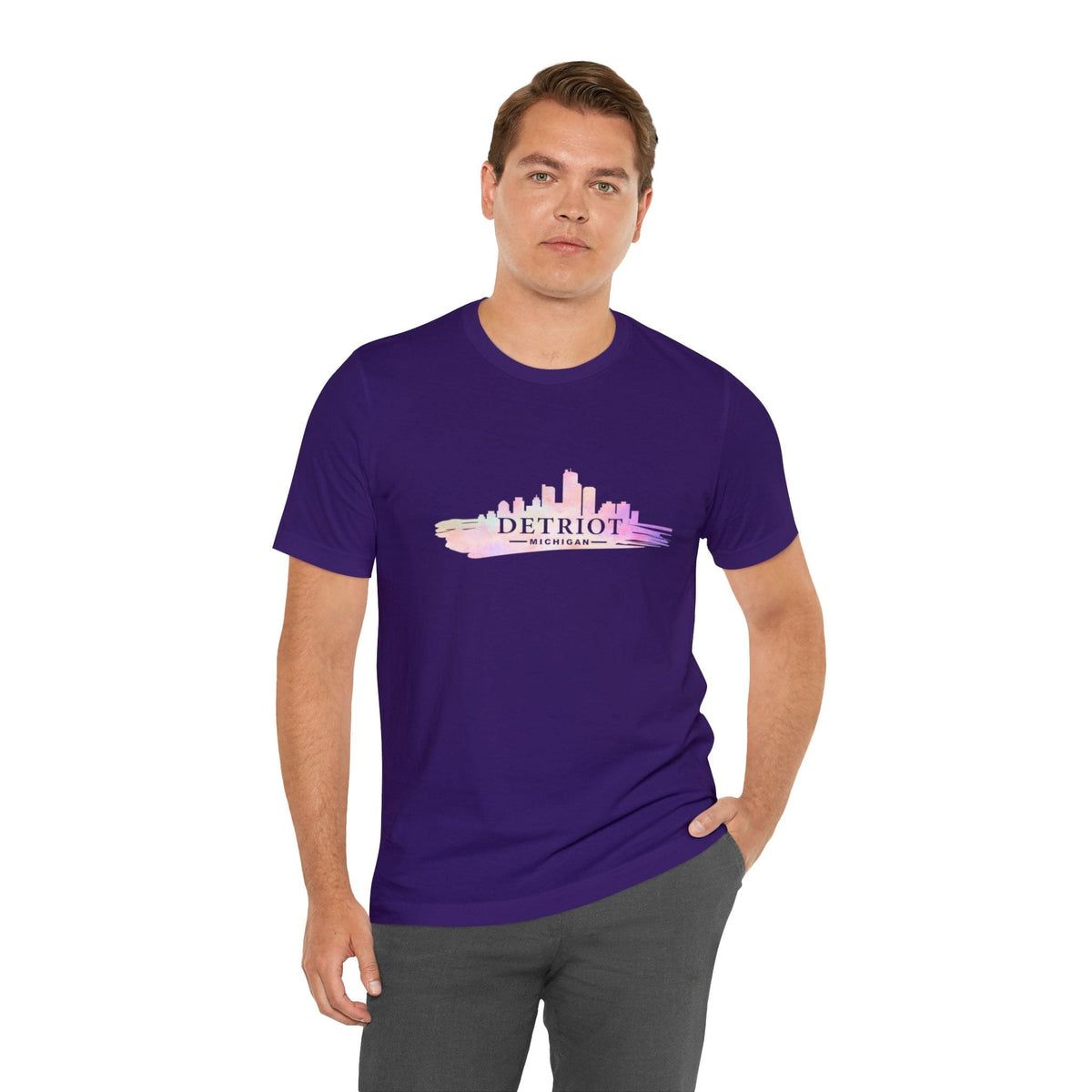 Detroit Skyline - Short Sleeve Tee