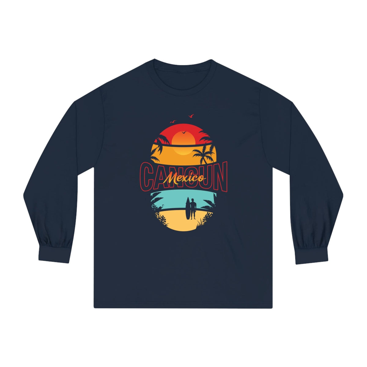 CANCUN – Trendy Design, Premium Long Sleeve Tee
