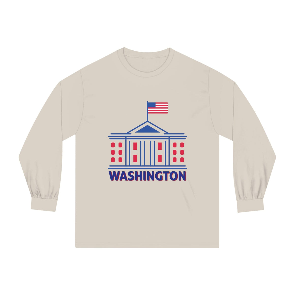 WASHINGTON – Trendy Design, Premium Long Sleeve Tee