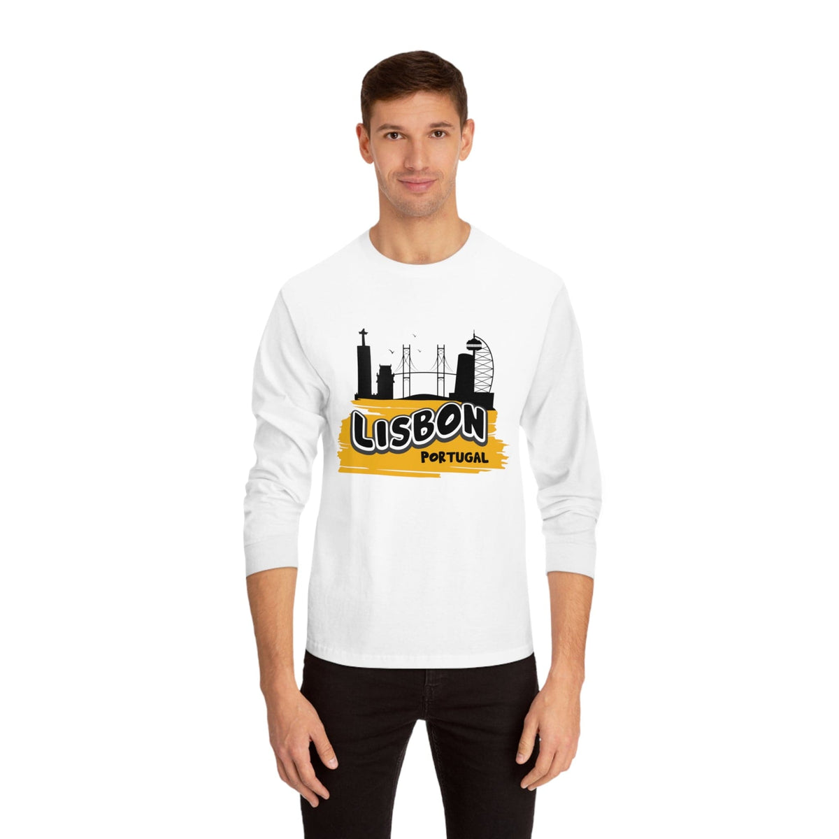 LISBON – Trendy Design, Premium Long Sleeve Tee