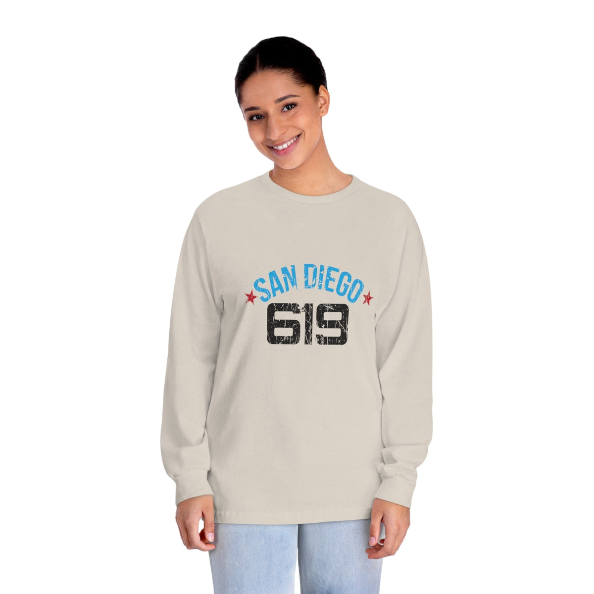 SAN DIEGO – Trendy Design, Premium Long Sleeve Tee