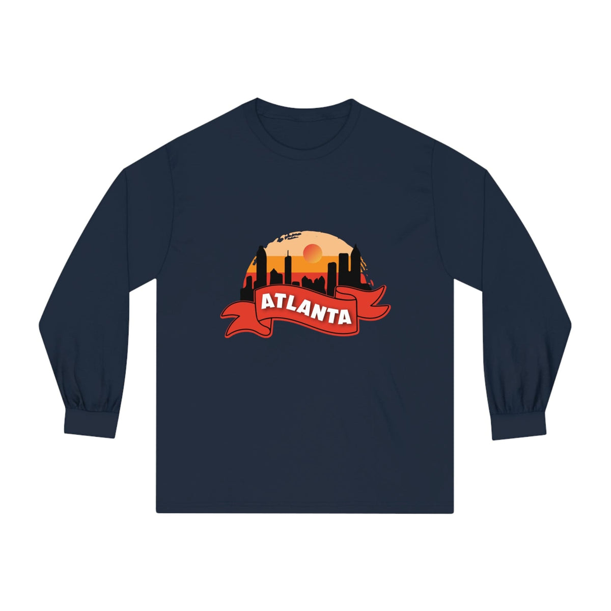 ATLANTA – Trendy Design, Premium Long Sleeve Tee