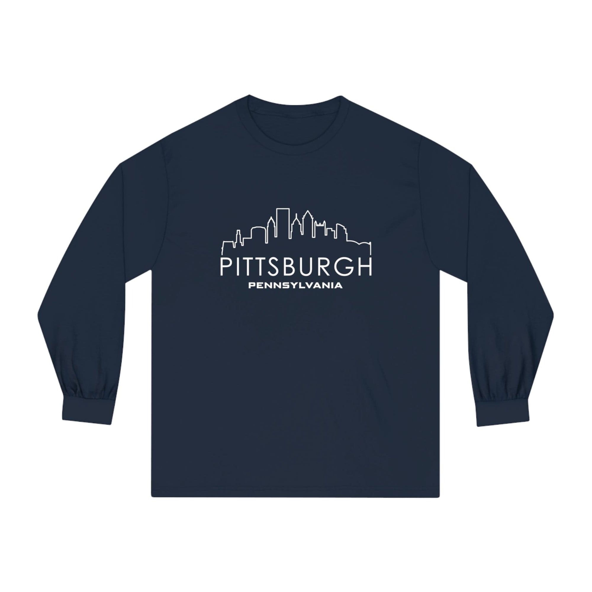 PITTSBURGH – Trendy Design, Premium Long Sleeve Tee