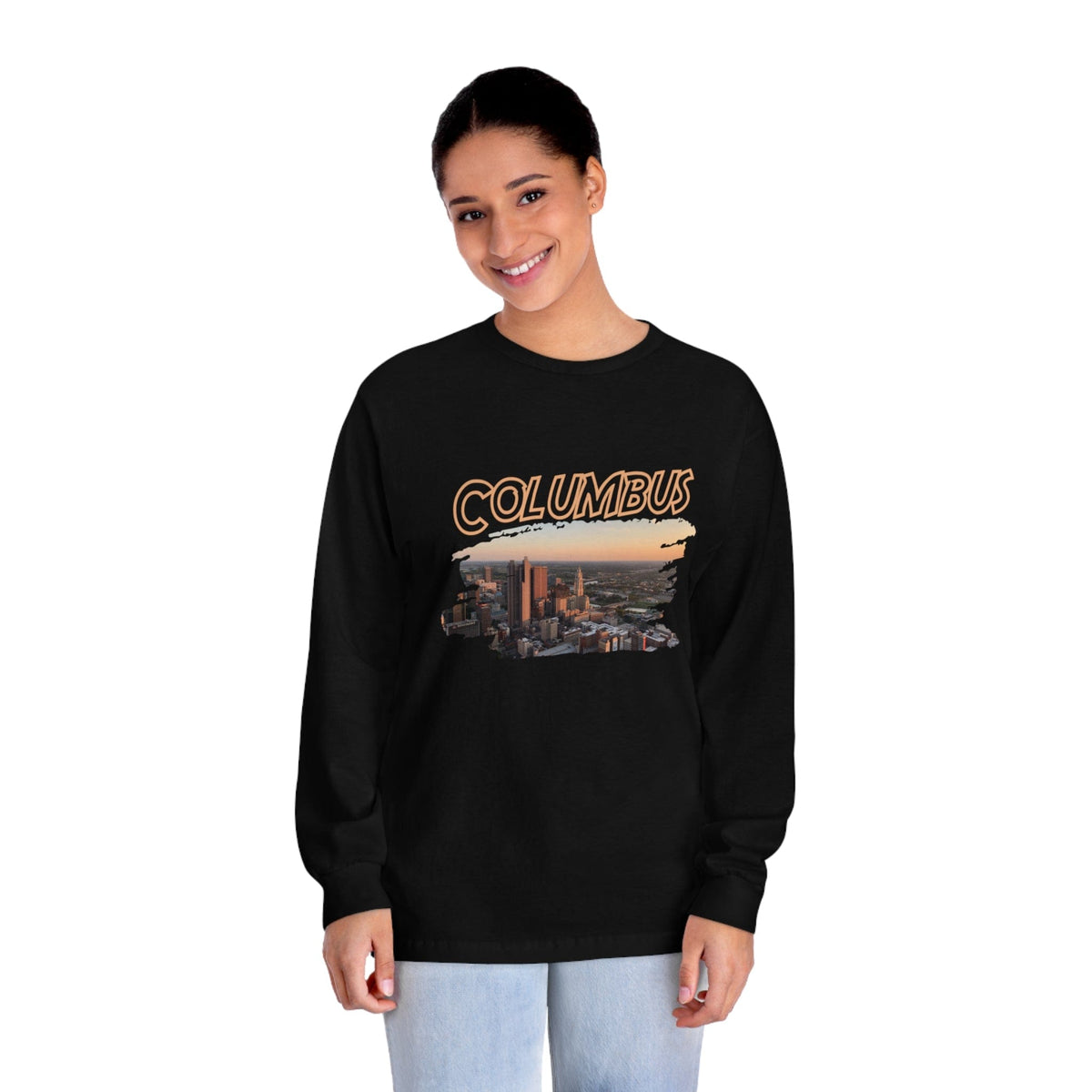 COLUMBUS – Trendy Design, Premium Long Sleeve Tee