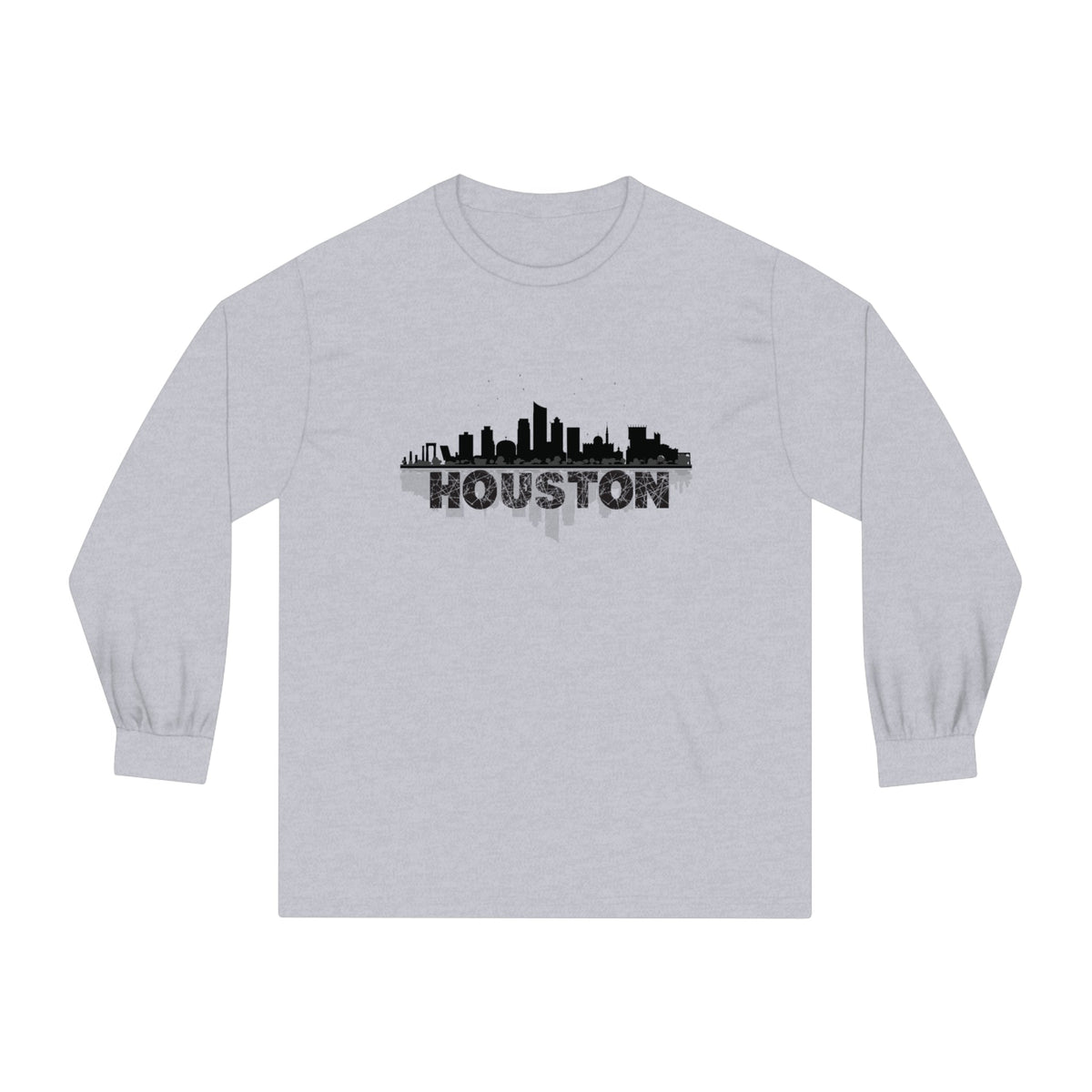 HOUSTON – Trendy Design, Premium Long Sleeve Tee