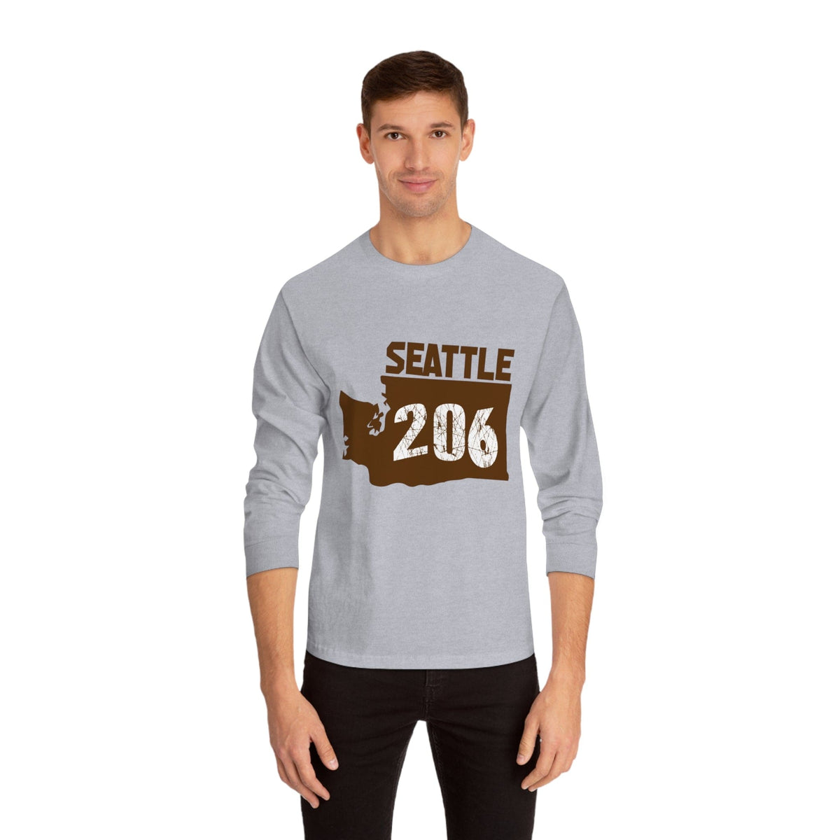 SEATTLE – Trendy Design, Premium Long Sleeve Tee