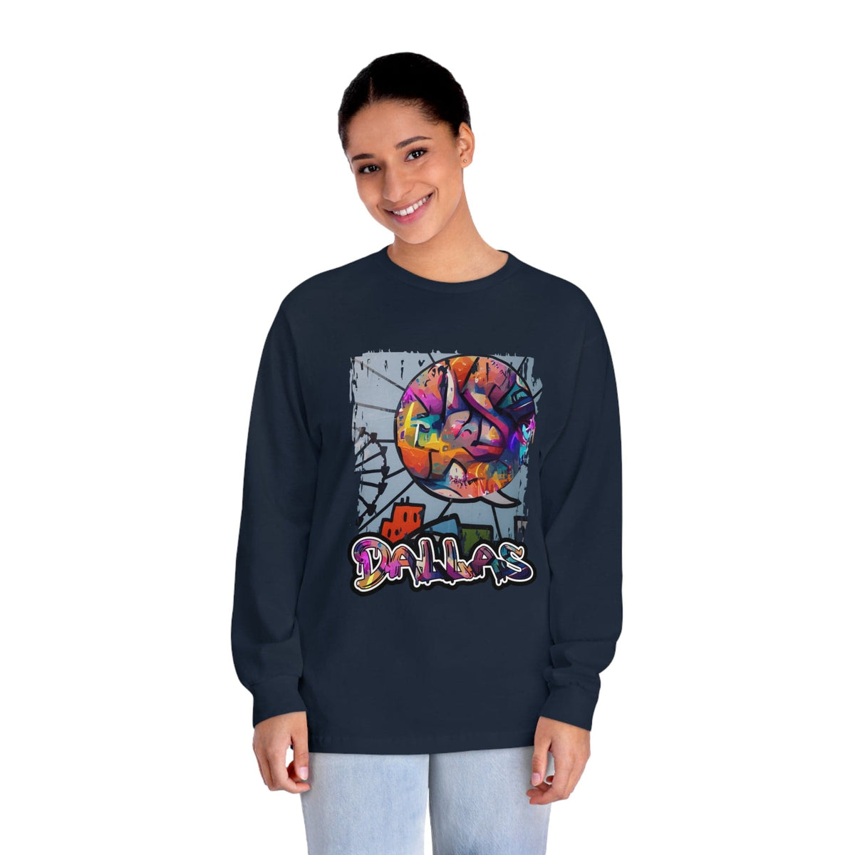 DALLAS – Trendy Design, Premium Long Sleeve Tee