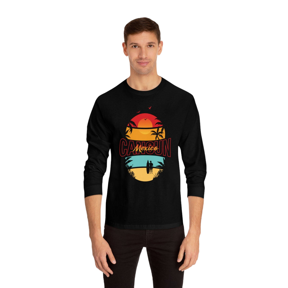 CANCUN – Trendy Design, Premium Long Sleeve Tee
