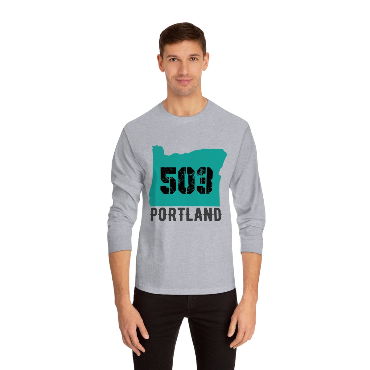 PORTLAND – Trendy Design, Premium Long Sleeve Tee