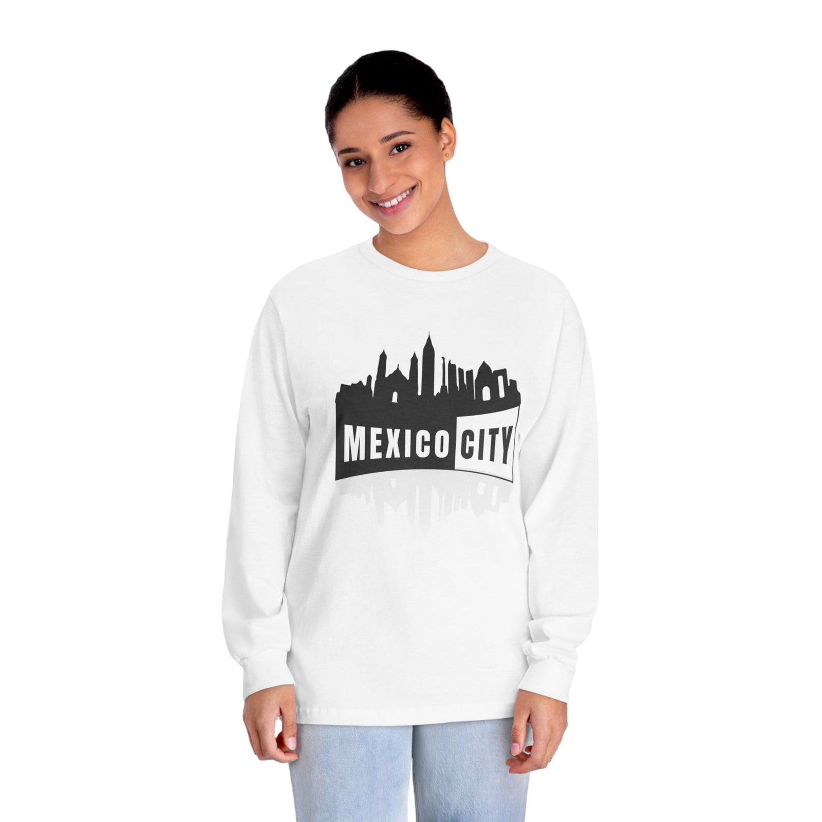 MEXICO CITY – Trendy Design, Premium Long Sleeve Tee