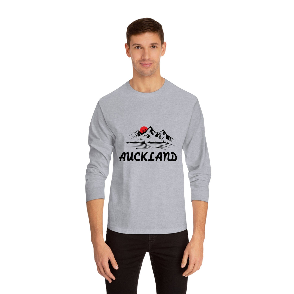 AUCKLAND – Trendy Design, Premium Long Sleeve Tee