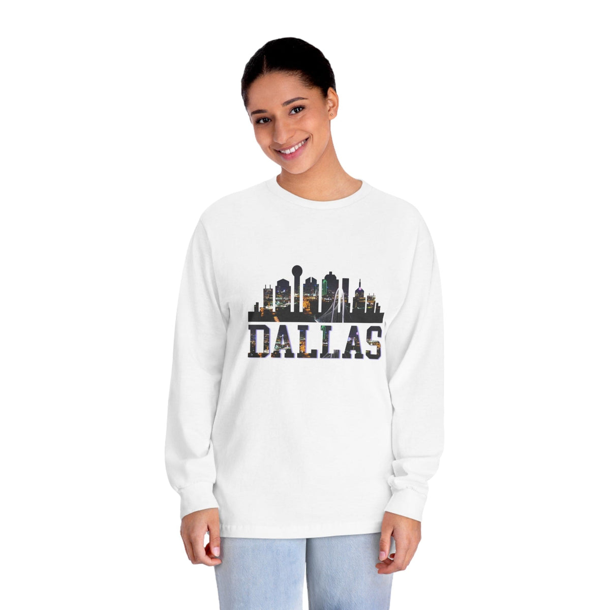DALLAS – Trendy Design, Premium Long Sleeve Tee
