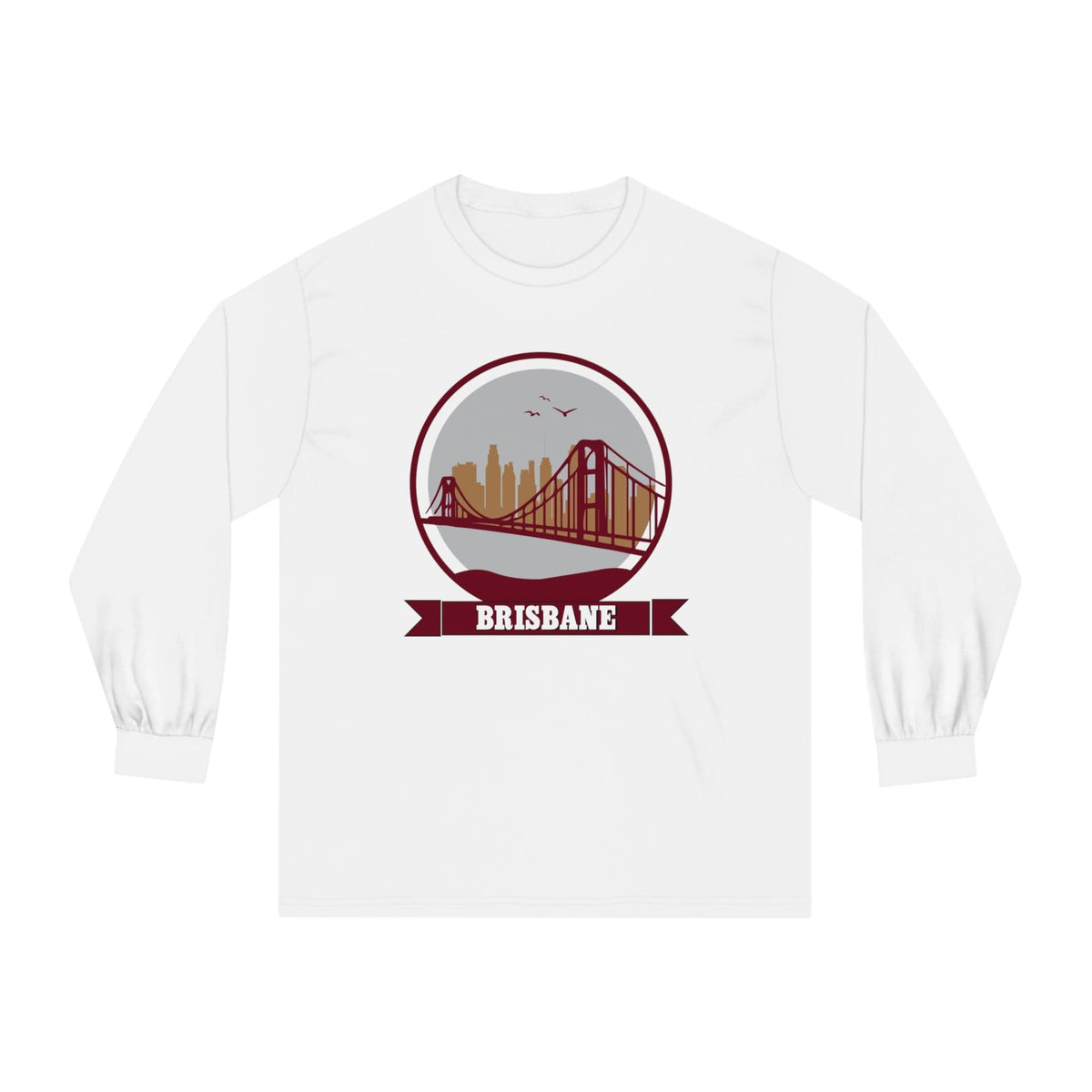 BRISBANE – Trendy Design, Premium Long Sleeve Tee