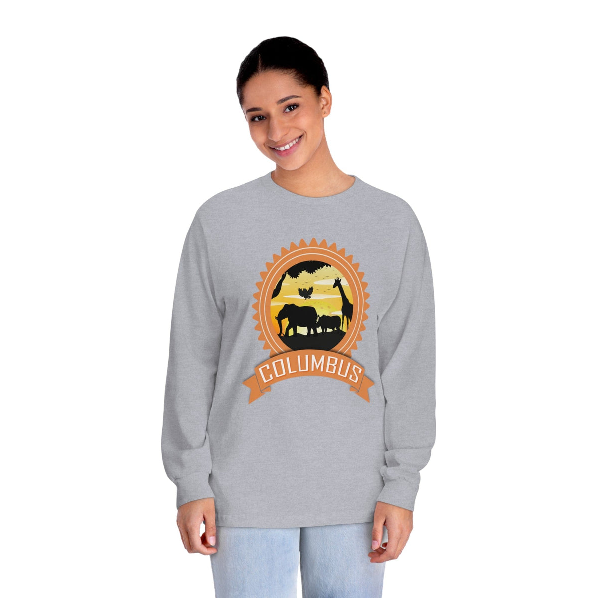 COLUMBUS – Trendy Design, Premium Long Sleeve Tee