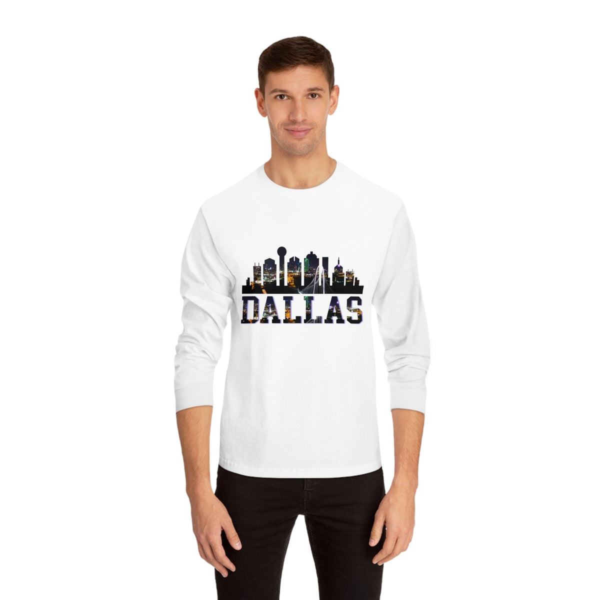 DALLAS – Trendy Design, Premium Long Sleeve Tee