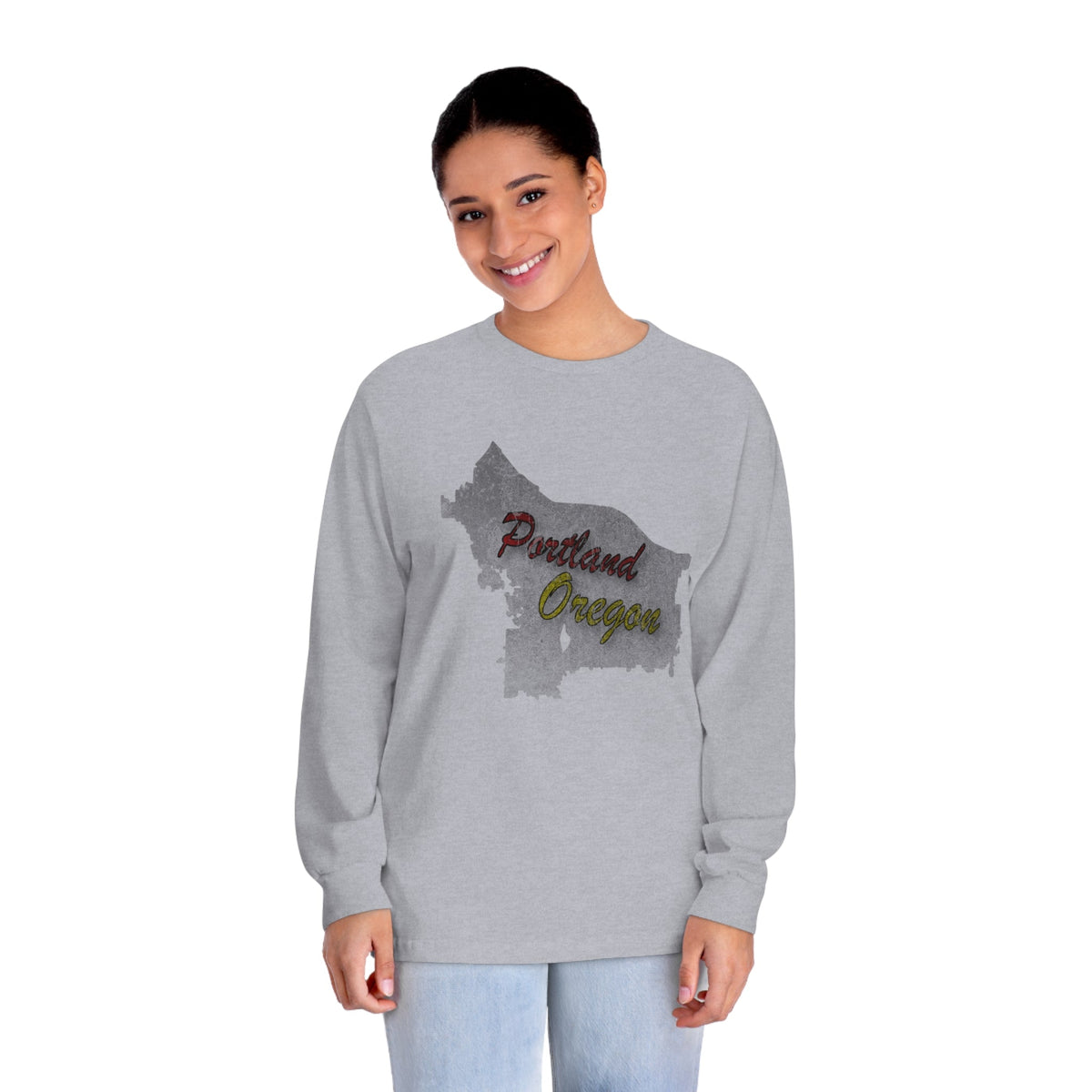 PORTLAND – Trendy Design, Premium Long Sleeve Tee