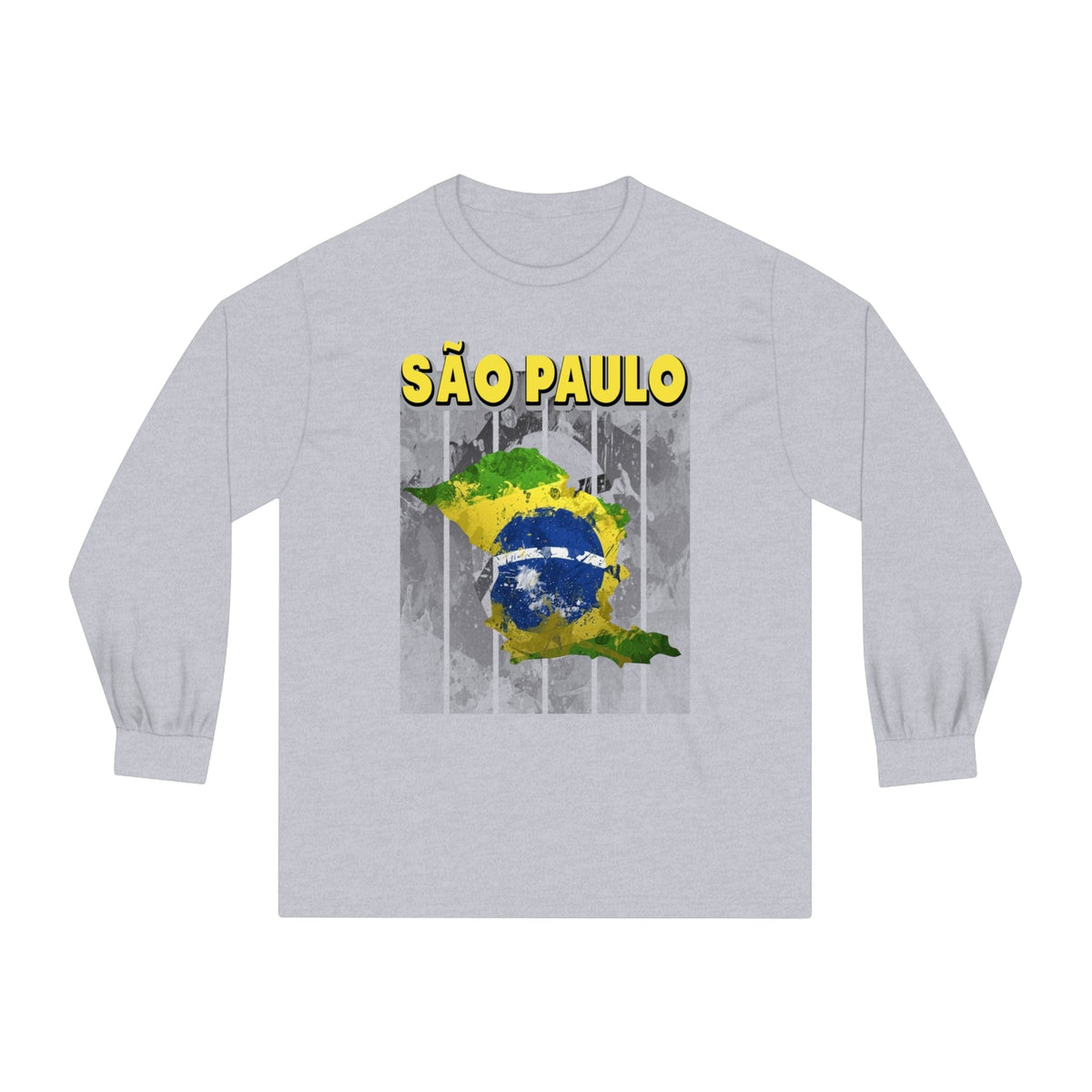 SAO PAULO – Trendy Design, Premium Long Sleeve Tee
