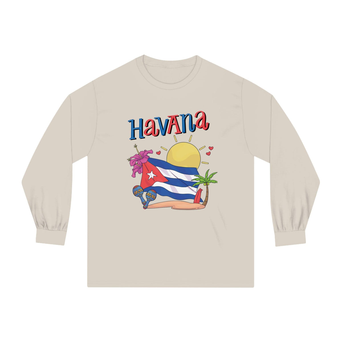 HAVANA – Trendy Design, Premium Long Sleeve Tee