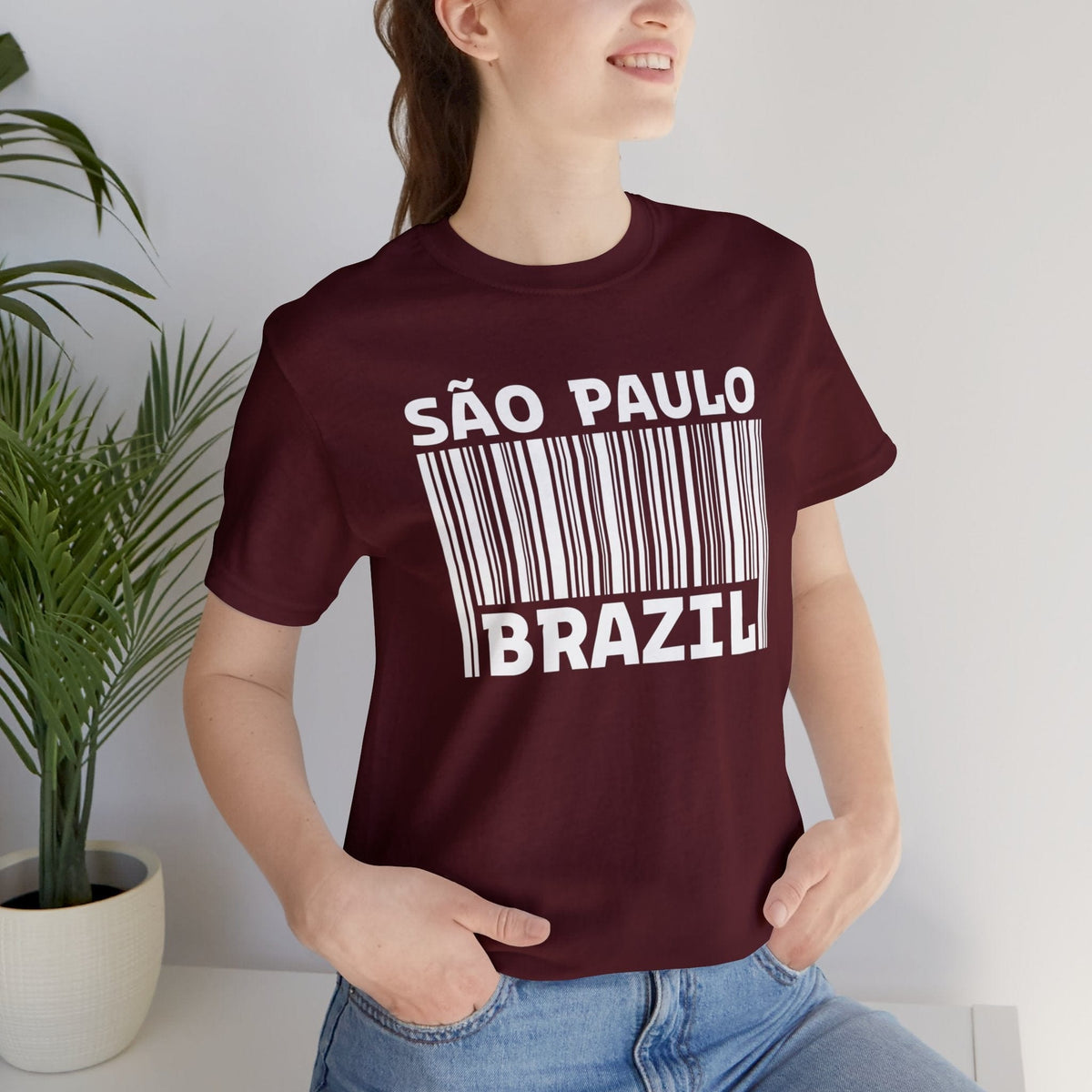 Urban Barcode São Paulo - Short Sleeve Tee