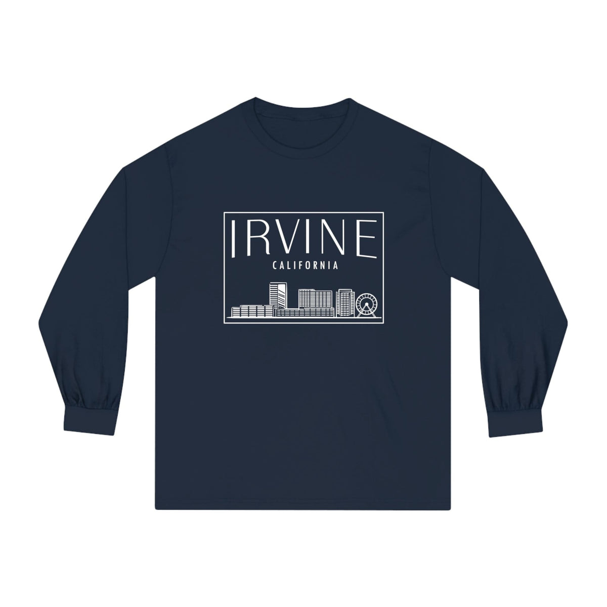 IRVINE – Trendy Design, Premium Long Sleeve Tee