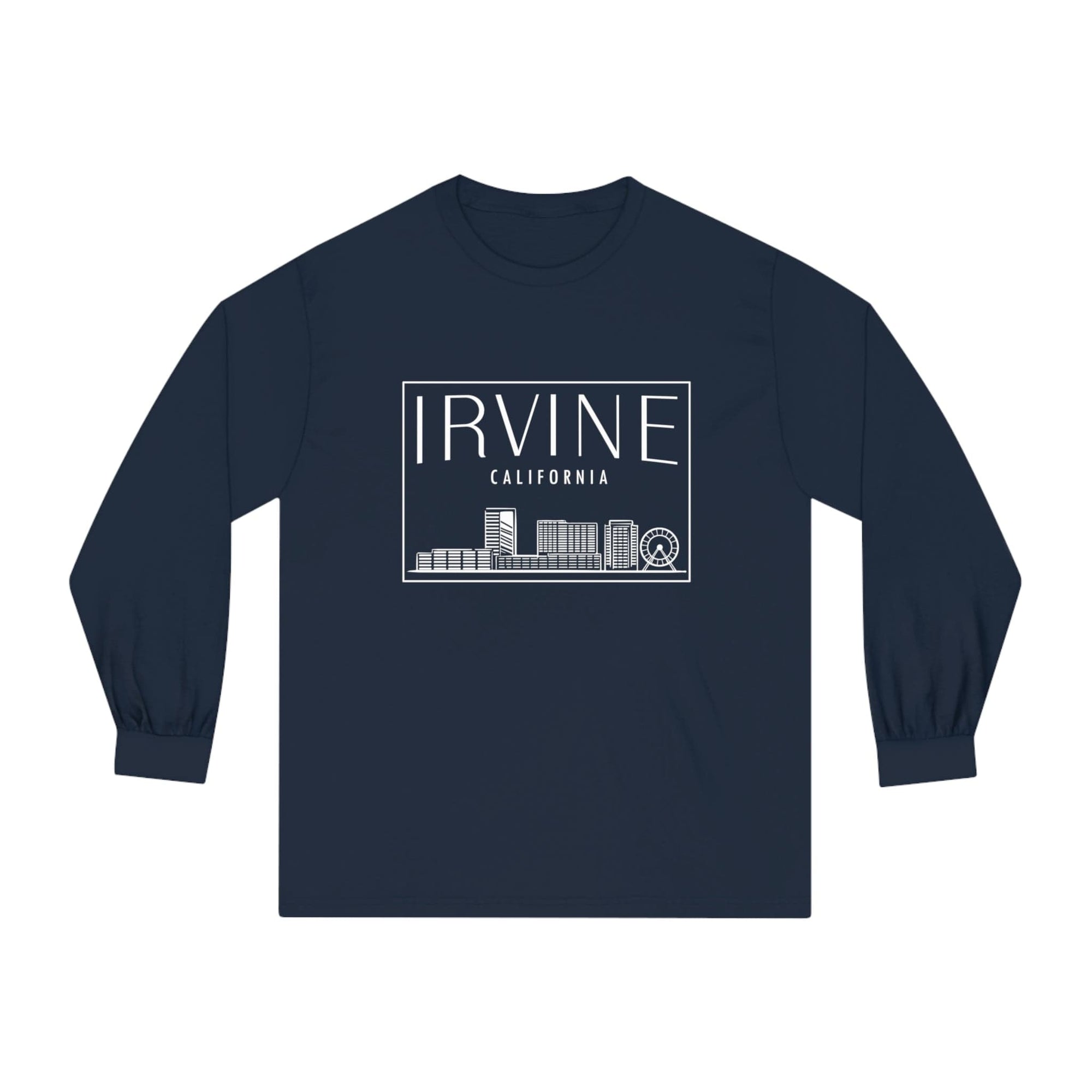 IRVINE – Trendy Design, Premium Long Sleeve Tee