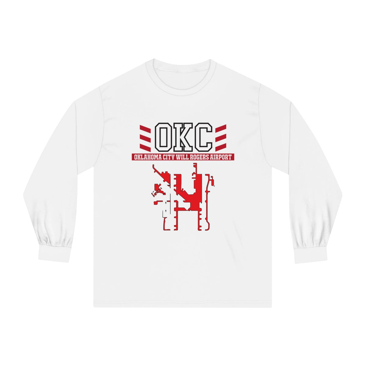 OKLAHOMA CITY – Trendy Design, Premium Long Sleeve Tee