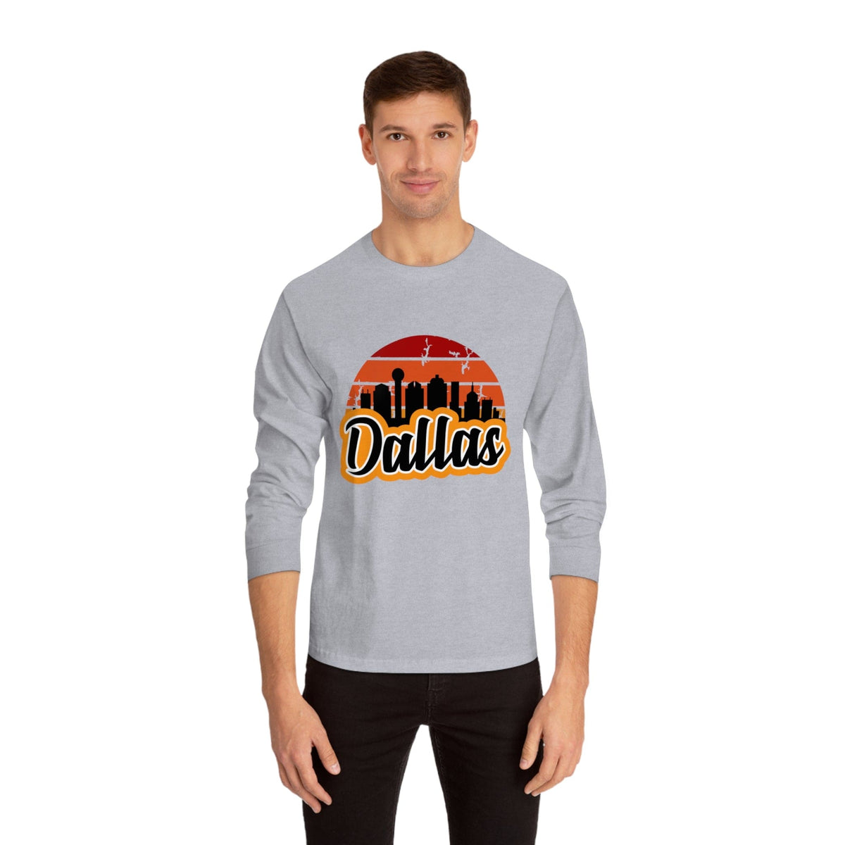DALLAS – Trendy Design, Premium Long Sleeve Tee