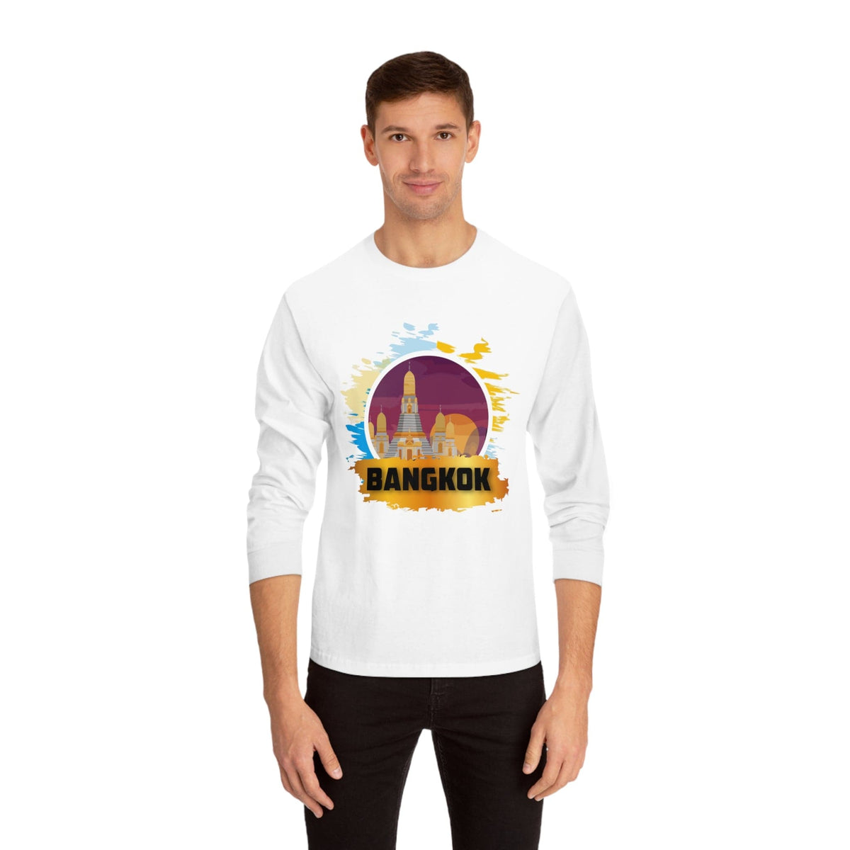BANGKOK – Trendy Design, Premium Long Sleeve Tee