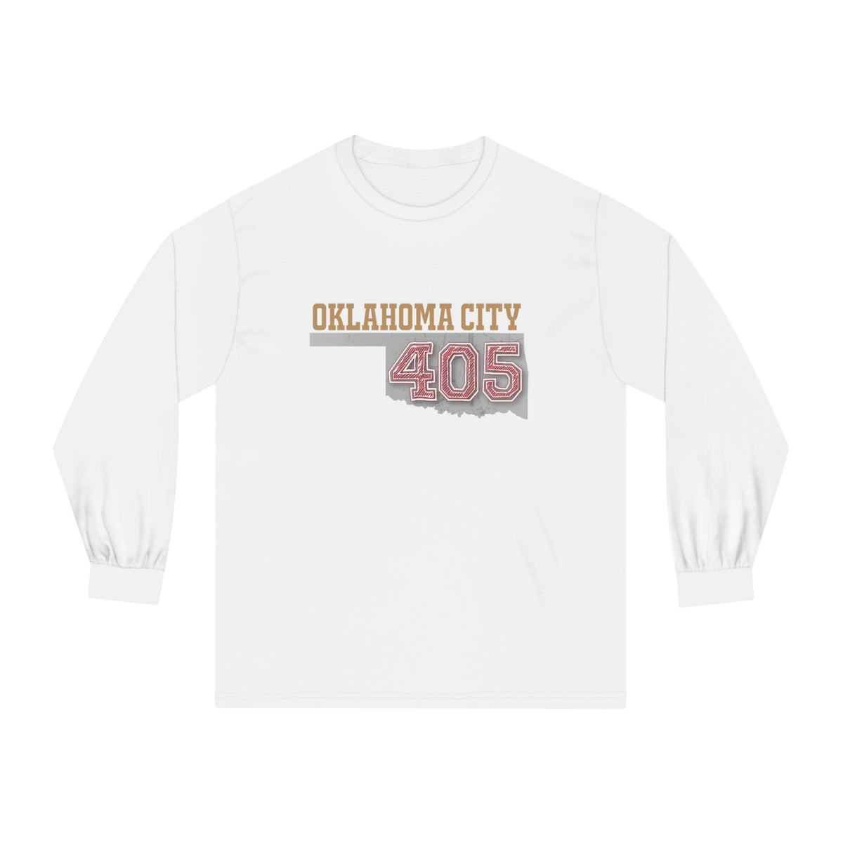 OKLAHOMA CITY – Trendy Design, Premium Long Sleeve Tee