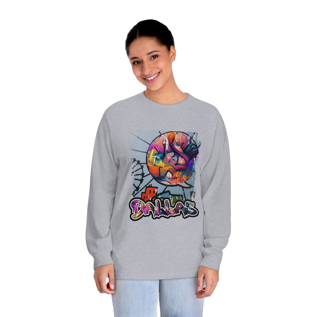 DALLAS – Trendy Design, Premium Long Sleeve Tee