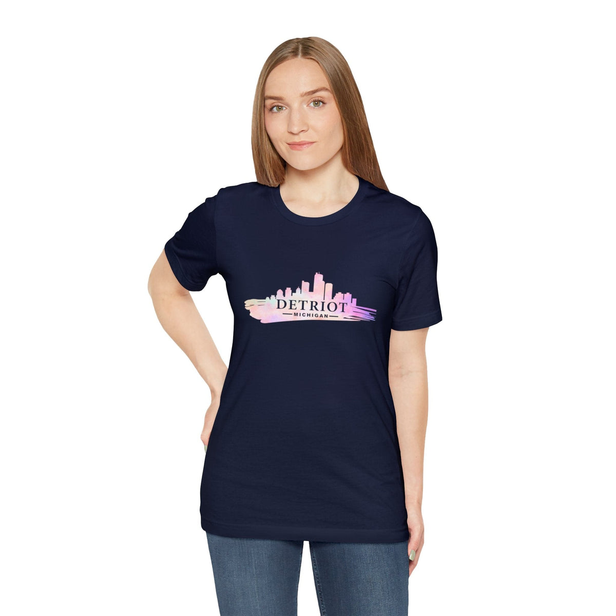 Detroit Skyline - Short Sleeve Tee