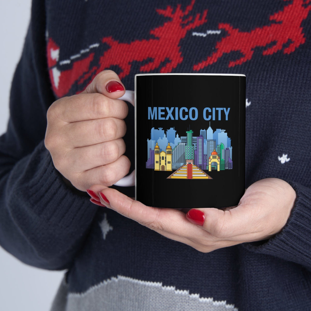 MEXICO CITY - Awesome Ceramic Mug, Exclusive Design