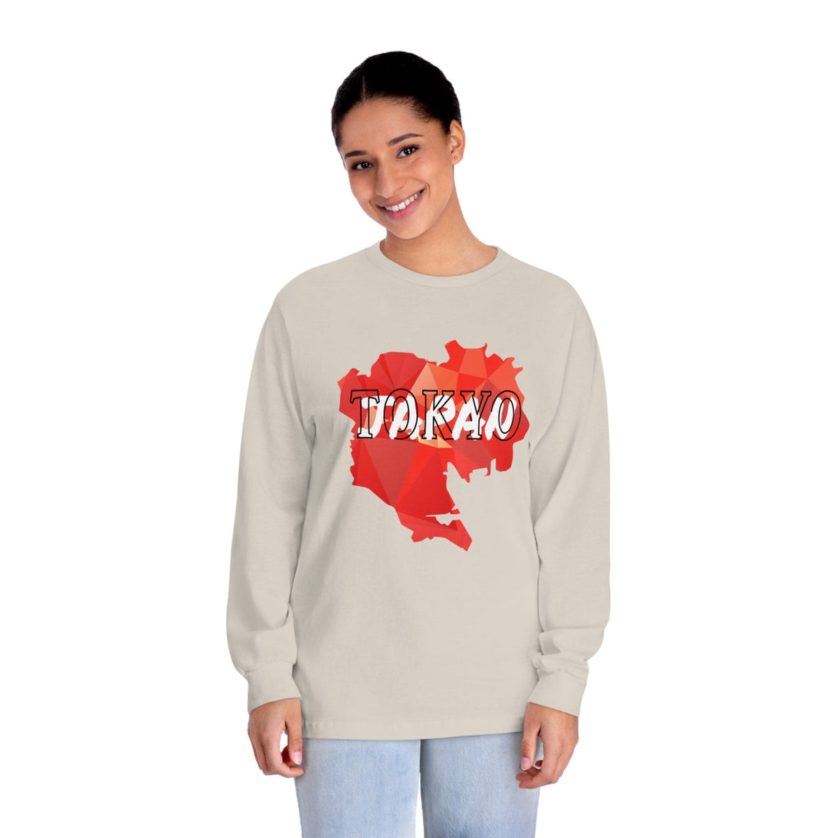 TOKYO – Trendy Design, Premium Long Sleeve Tee