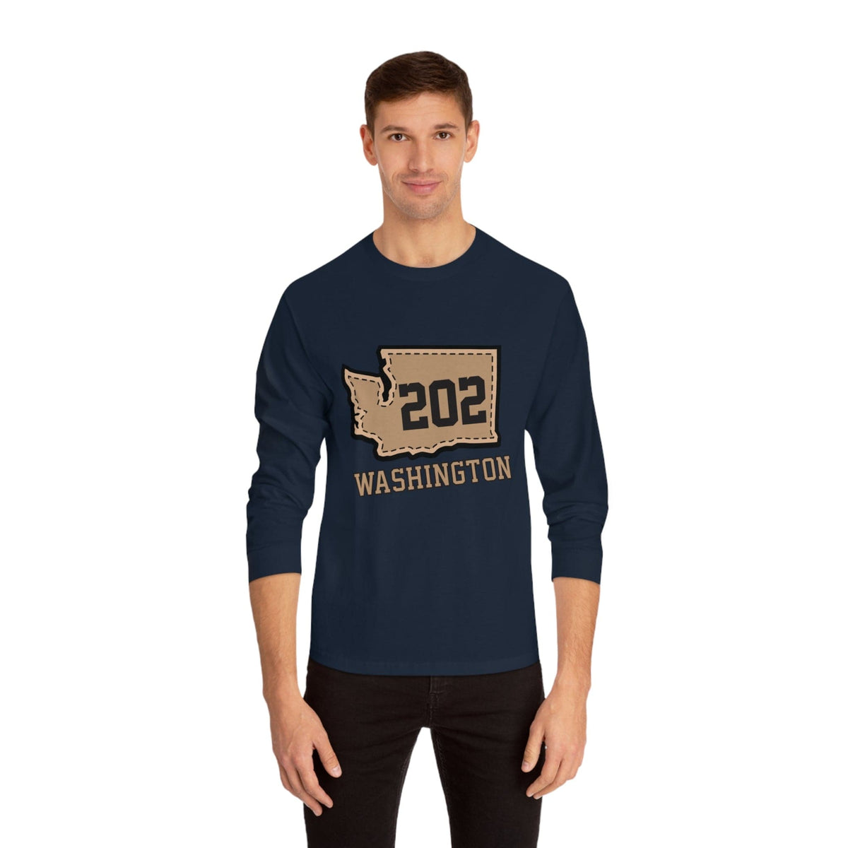 WASHINGTON – Trendy Design, Premium Long Sleeve Tee